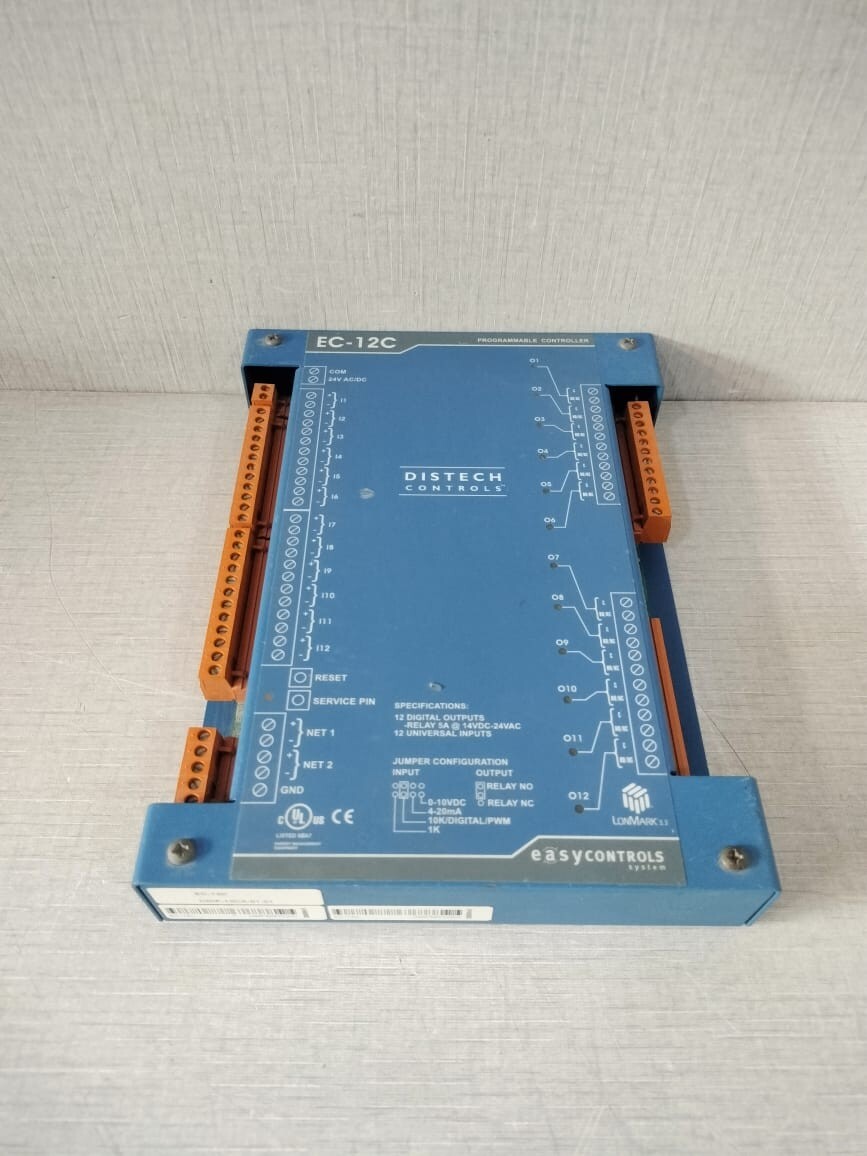 Distech Controls EC-12C DISTECH CONTROLS EC-12C EASYCONTROLS PROGRAMMABLE CONTROLLER CDIP-12CX-01-01 4