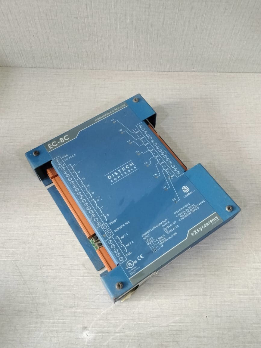 Distech Controls CDIP-08CX-01-00 DISTECH CONTROLS EC-8C EASYCONTROLS PROGRAMMABLE CONTROLLER CDIP-08CX-01-00 4
