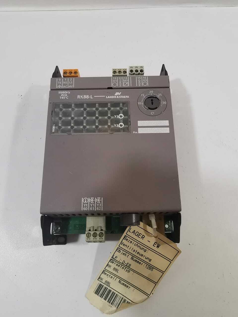 LANDIS & STAEFA RK88-L LANDIS & STAEFA RK88-L UNIVERSAL CONTROLLER W/O ANY ACCESSORIES 4