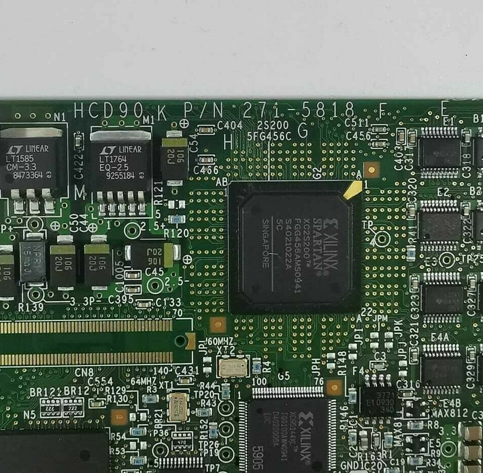 HITACHI P/N 271-5818 HITACHI HCD90 P/N 271-5818 CONTROL BOARD WITHOUT FRAME 6
