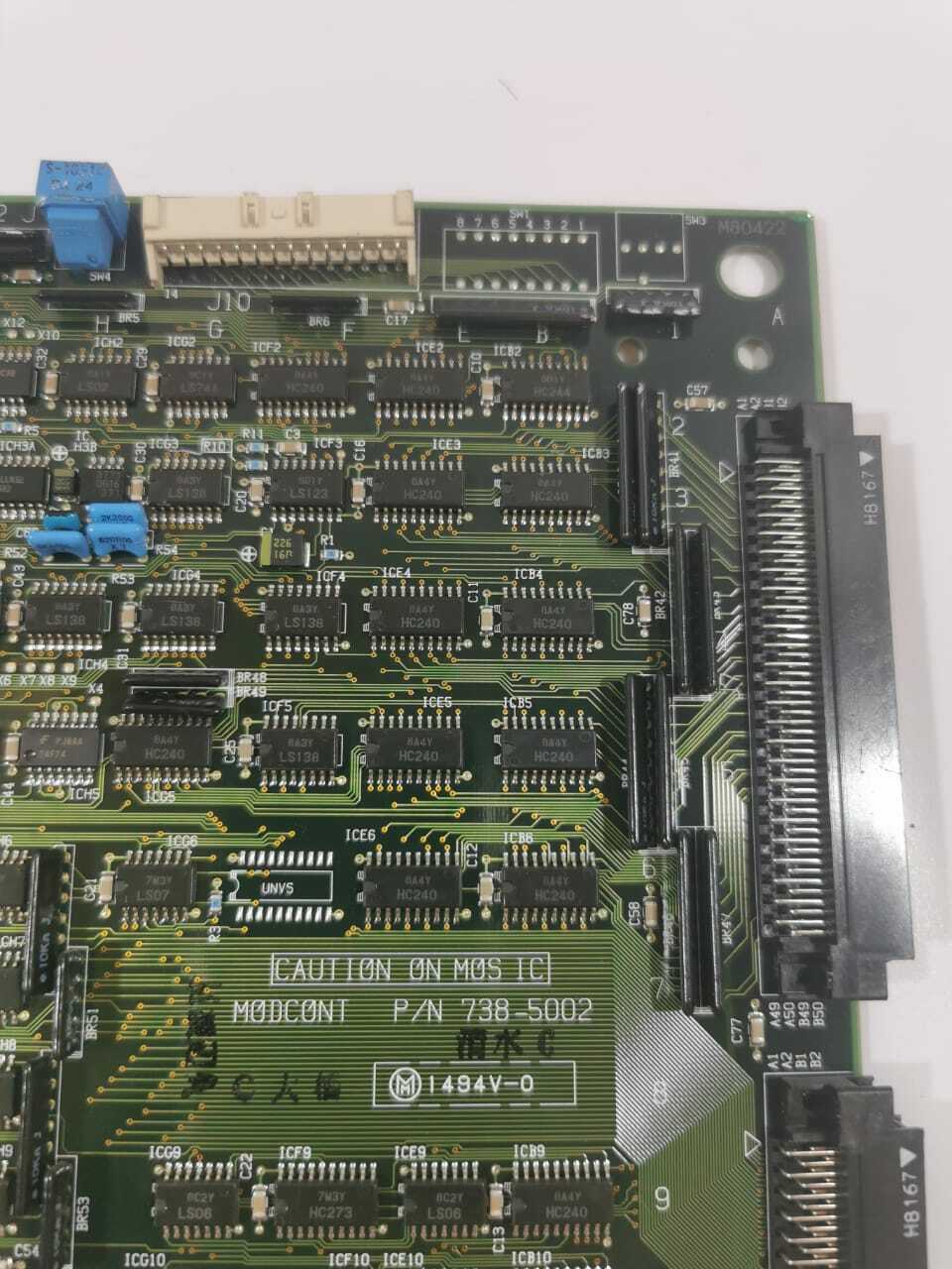 HITACHI P/N 738-5002 HITACHI MOD-CONT P/N 738-5002 CONTROL BOARD 3