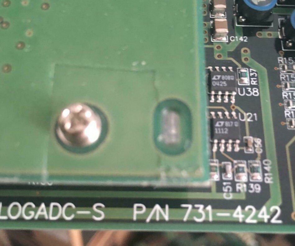 HITACHI P/N 731-4242 HITACHI LOGADC-S P/N 731-4242 CONTROL BOARD 3