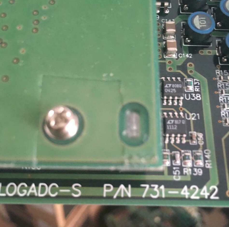 HITACHI P/N 731-4242 HITACHI LOGADC-S P/N 731-4242 CONTROL BOARD 10