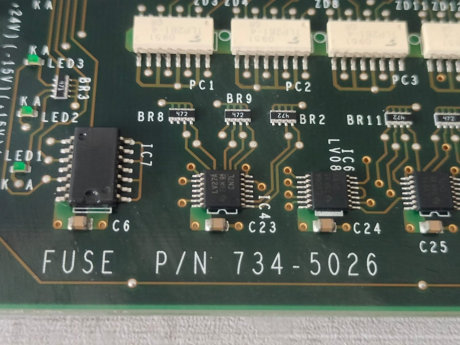HITACHI P/N 734-5026 HITACHI FUSE P/N 734-5026 CONTROL BOARD 8