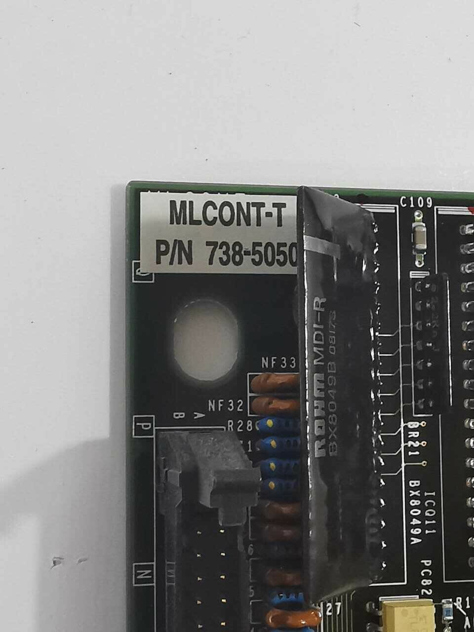 Hitachi MLCONT-T HITACHI MLCONT-T P/N 738-5050 CONTROL BOARD 6