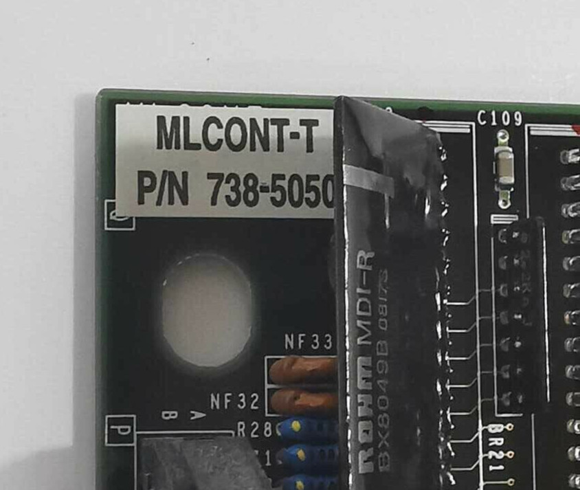 Hitachi MLCONT-T HITACHI MLCONT-T P/N 738-5050 CONTROL BOARD 7
