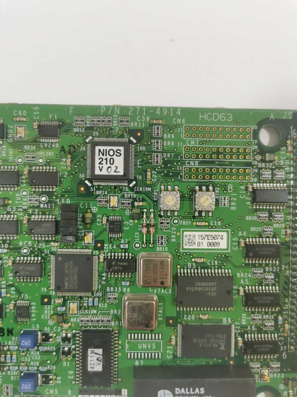 HITACHI P/N 271-4914 HITACHI HCD63 P/N 271-4914 CONTROL BOARD 6
