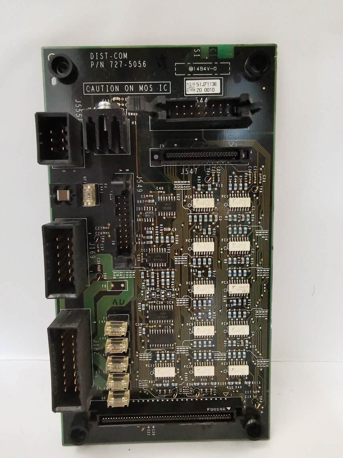 HITACHI P/N 727-5056 HITACHI DIST-COM CONTROL BOARD PN 727-5056 (BROKEN CLIP) 3