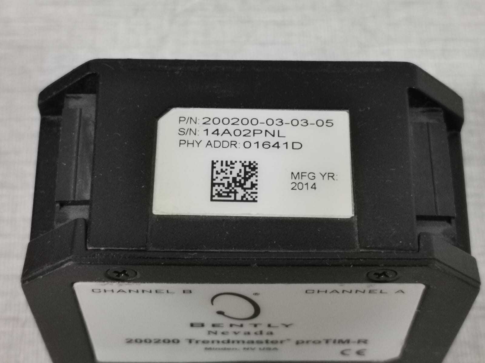 Bently Nevada 200200-03-03-05 BENTLY NEVADA 200200-03-03-05 Trendmaster proTIM-R 2