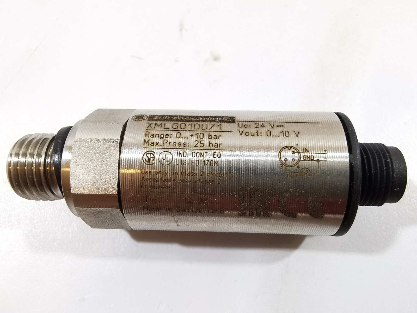Telemecanique XMLG010D71 Telemecanique XMLG010D71 Pressure Transmitter 834224 2