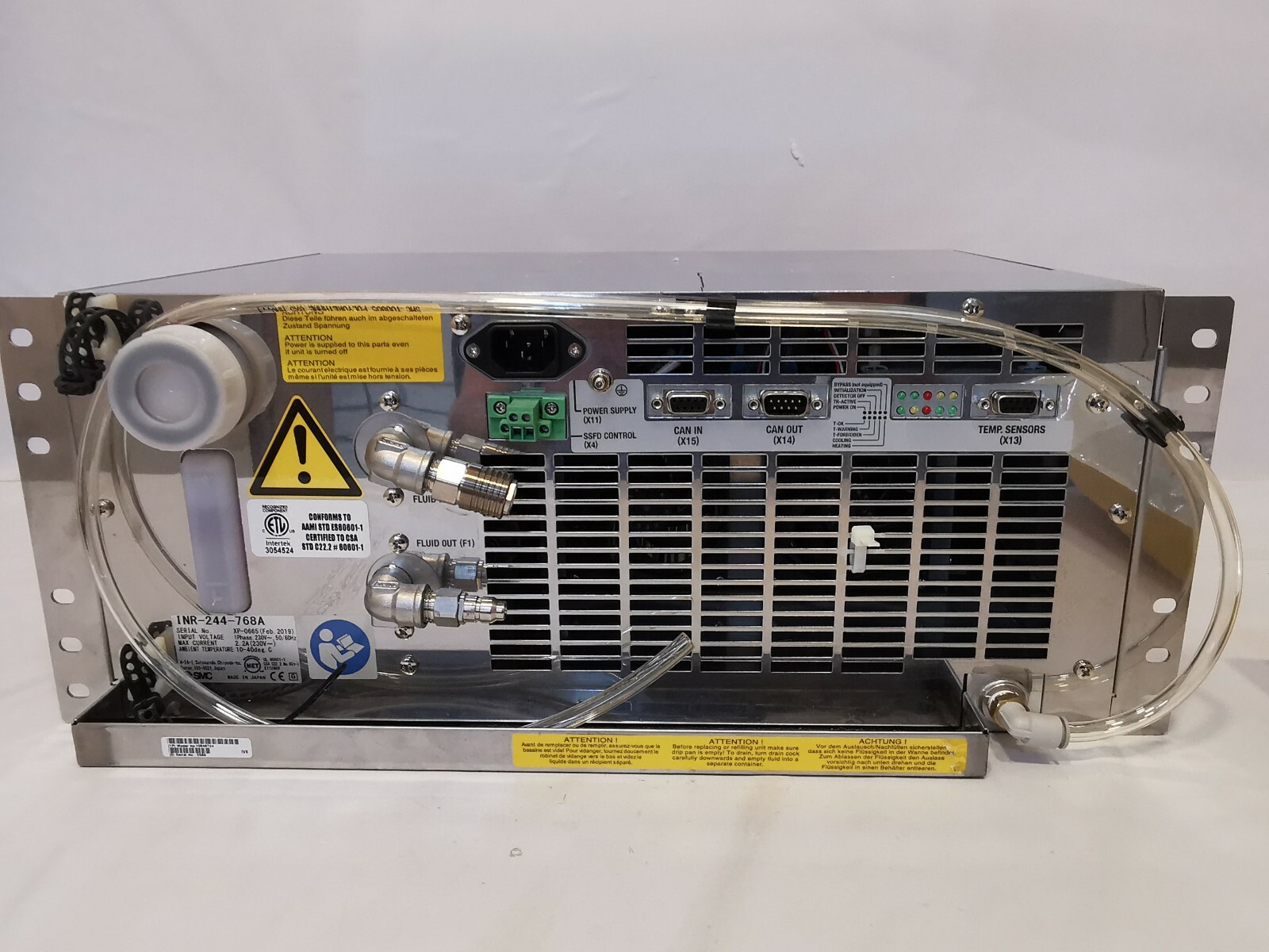SMC INR-244-768A SMC INR-244-768A TEMPERATURE CONTROLLER 6