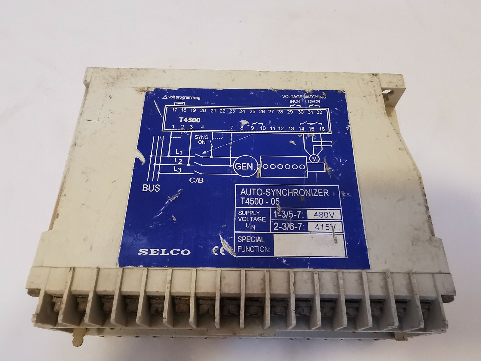 SELCO T4500-05 SELCO T4500 AUTO SYNCHRONIZER T4500-05 2