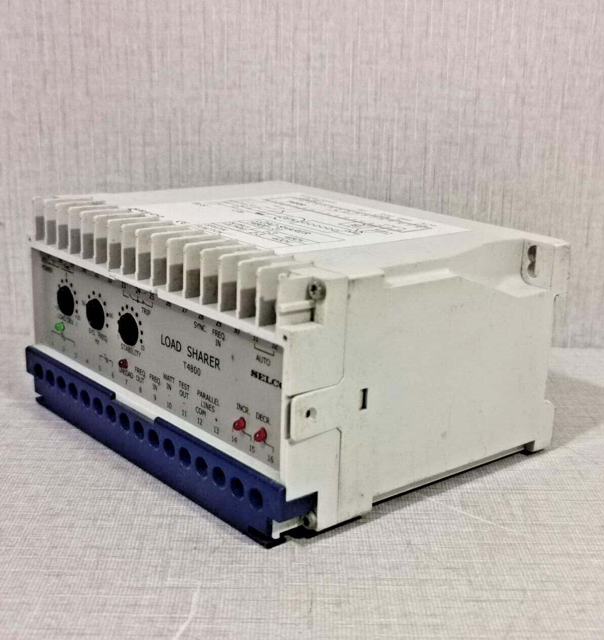 SELCO T4800-31 SELCO T4800 LOAD SHARER T4800-31 / 450V- 400V 6