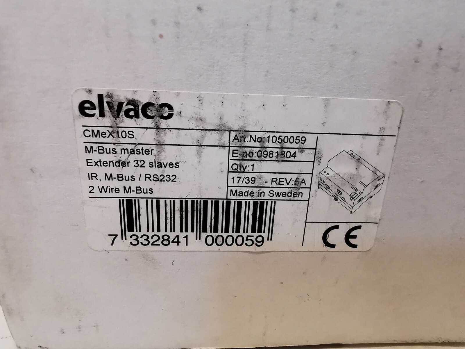 ELVACO CMEX10S ELVACO CMeX10S 32 M-Bus Extender 5