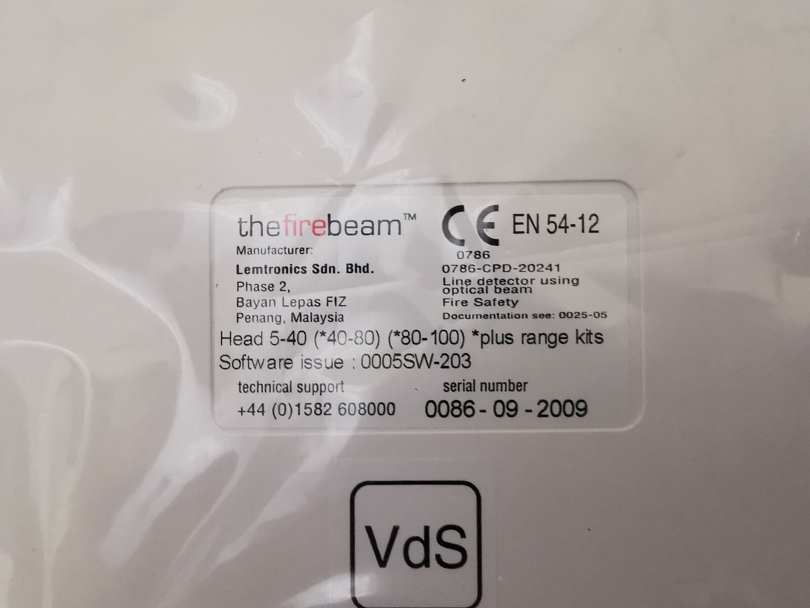 thefirebeam EN-54 thefirebeam EN 54-12 Protection System 9