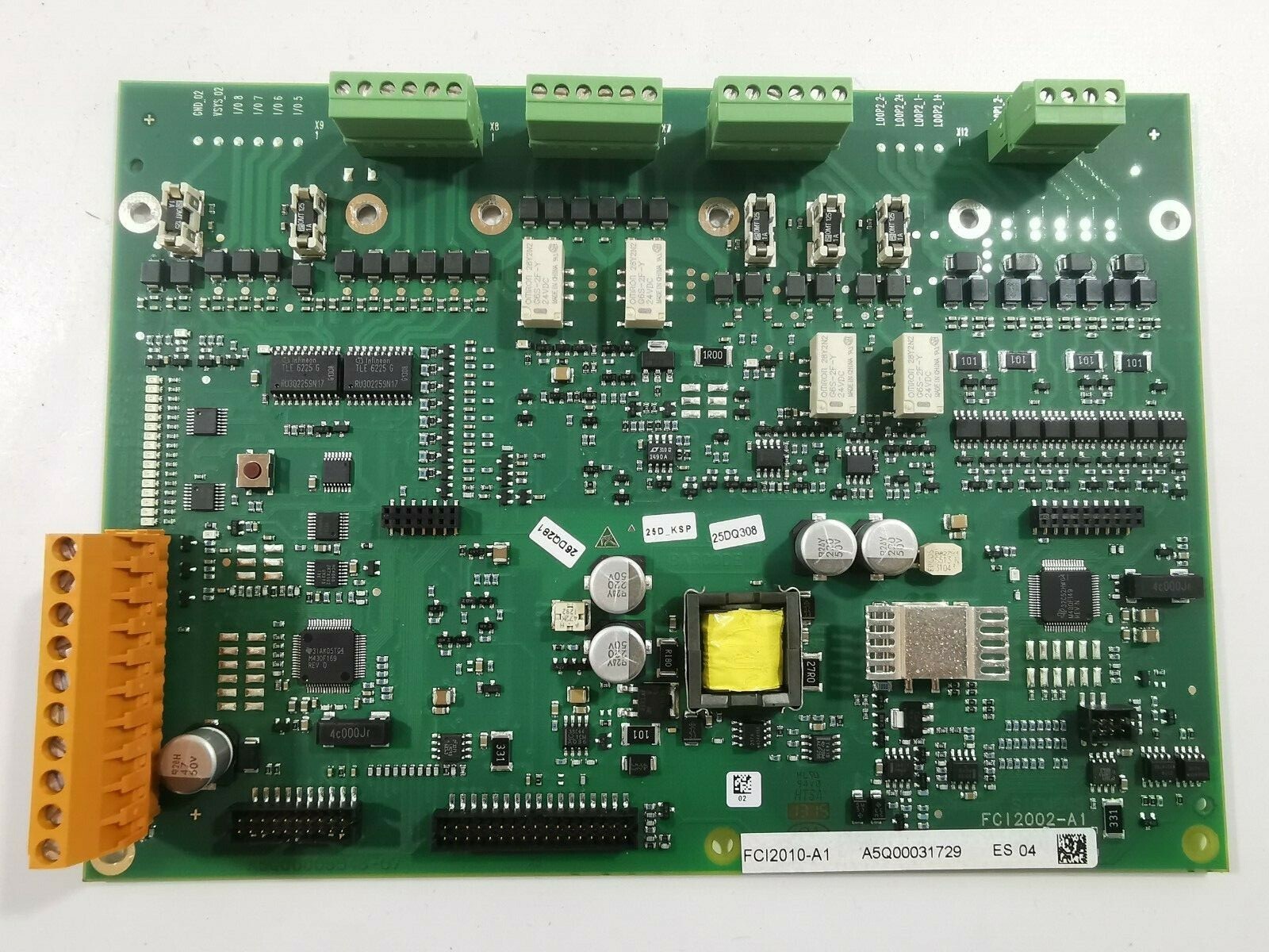 Siemens FCI2010-A1 SIEMENS FCI2010-A1 CONTROL BOARD A5Q00031729-04 FCI-2002-A1 3