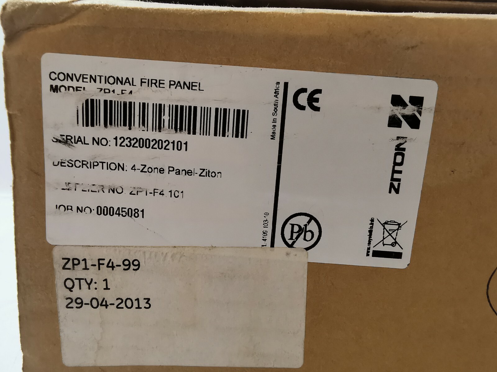 ZITON ZP1-F4 ZITON CONVENTIONAL FIRE PANEL ZP1-F4 3