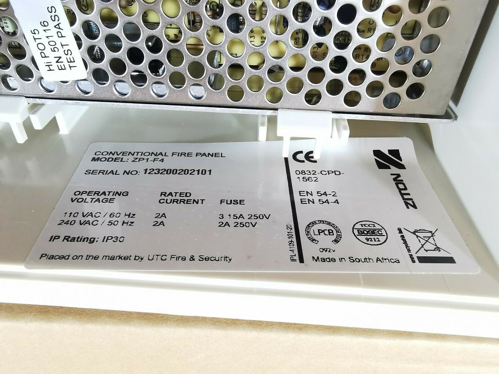 ZITON ZP1-F4 ZITON CONVENTIONAL FIRE PANEL ZP1-F4 8