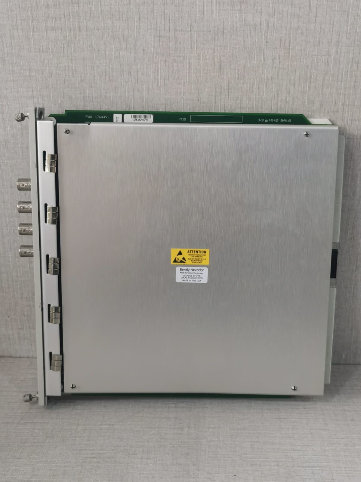 Bently Nevada 176449 BENTLY NEVADA 3500/40M PROXIMITOR MONITOR PWA 176449-01U 7