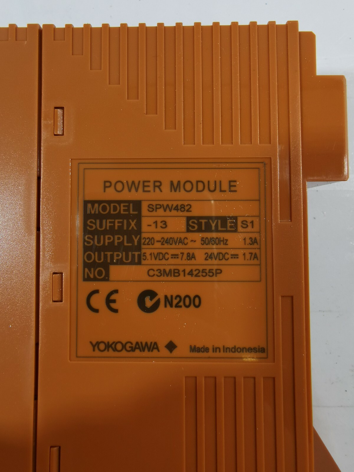 Yokogawa SPW482-13-S1 YOKOGAWA SPW482-13-S1 Power Module 3