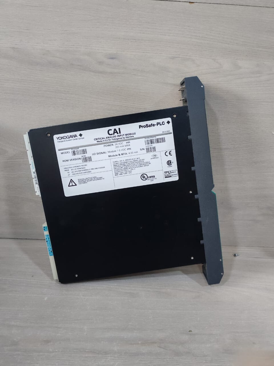 Yokogawa PSCAIAAN YOKOGAWA PSCAIAAN CAI PROSAFE-PLC CRITICAL ANALOG INPUT MODULE 5