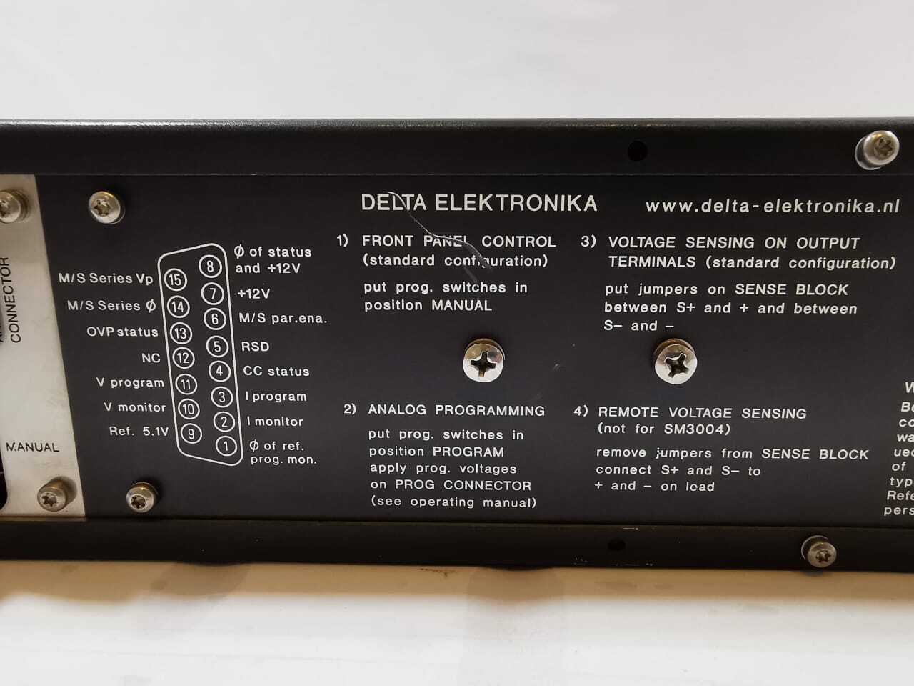 Delta SM 1540-D DELTA ELEKTRONIKA POWER SUPPLY SM 1540-D 4