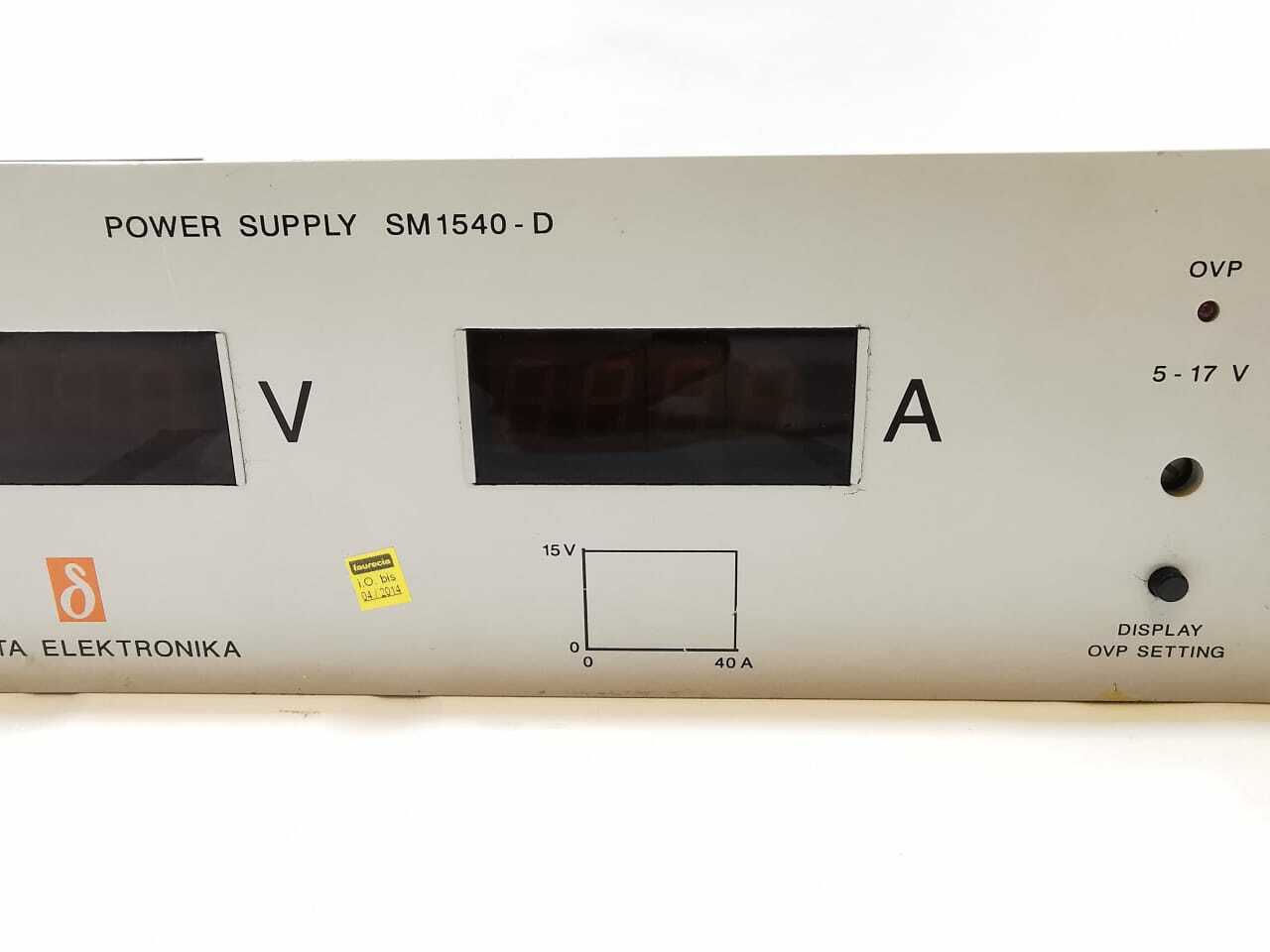Delta SM 1540-D DELTA ELEKTRONIKA POWER SUPPLY SM 1540-D 6