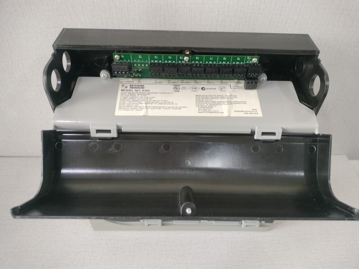 SYSTEM SENSOR 8100 SYSTEM SENSOR 8100 FAAST FIRE ALARM ASPIRATION SENSING DETECTOR 9