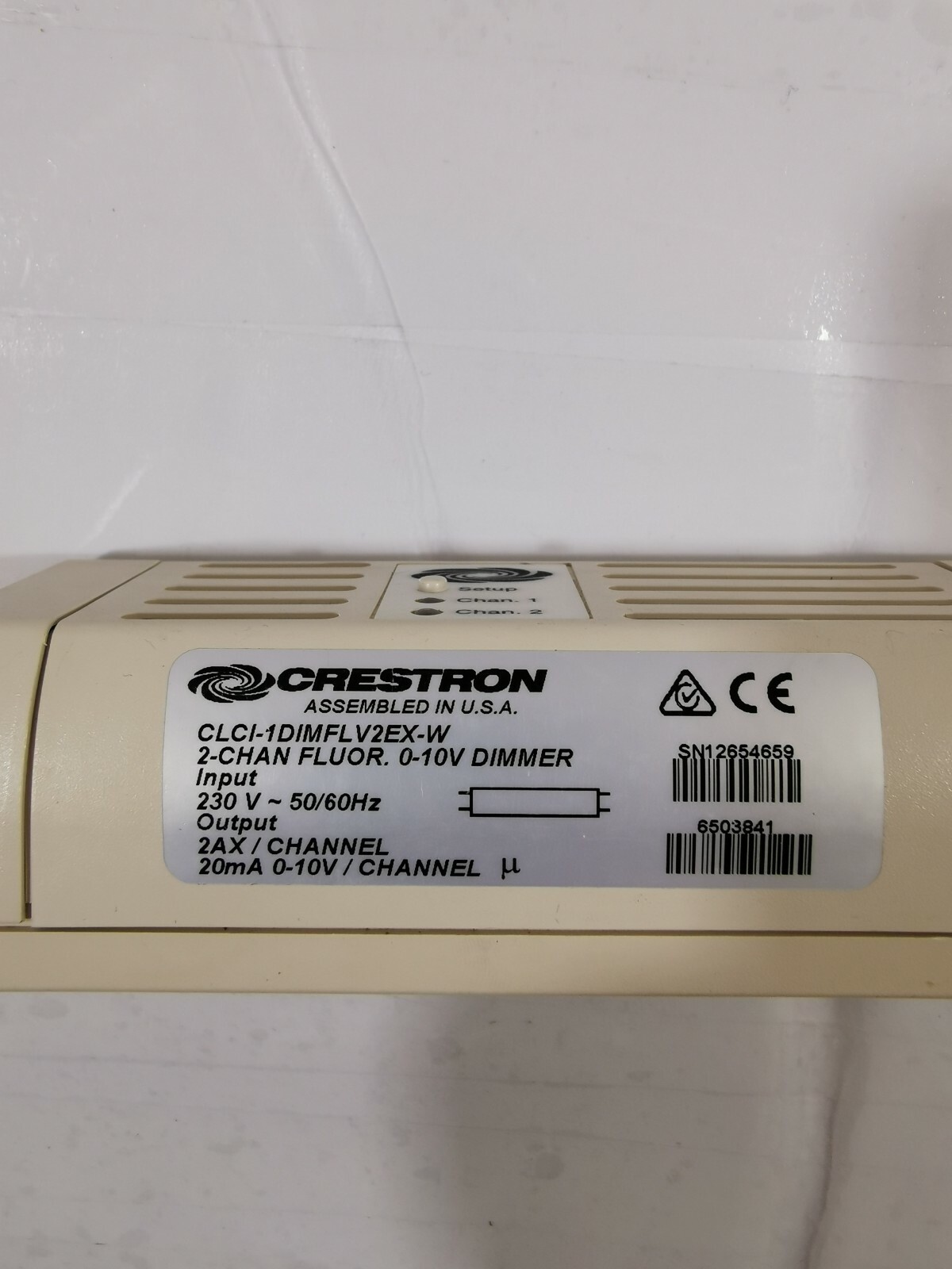 Crestron DIM-36 CRESTRON DIM-36 CLCI-1DIMFLV2EX-W Wireless In-Ceiling Switch 230V-50/60Hz 4