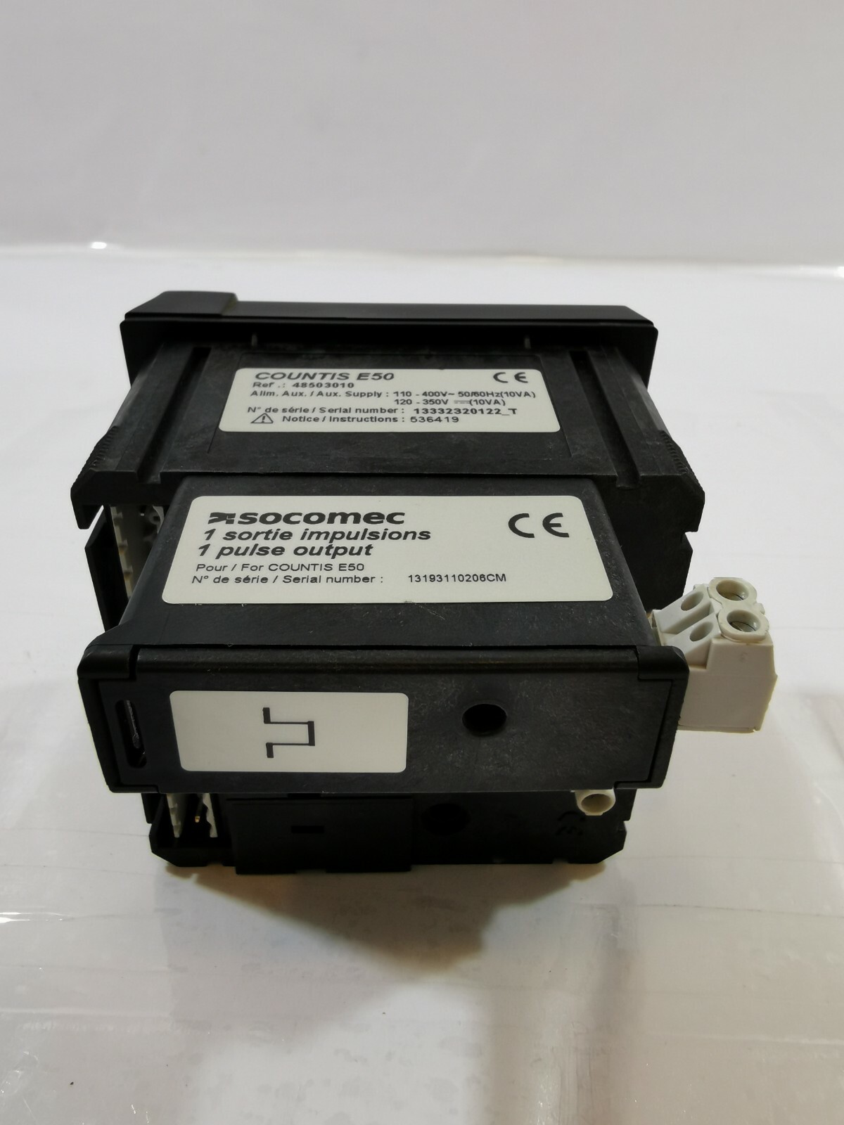 Socomec METER-110 SOCOMEC COUNTIS E50 DIGITAL POWER METER 110-400V 50/60Hz 10VA 4