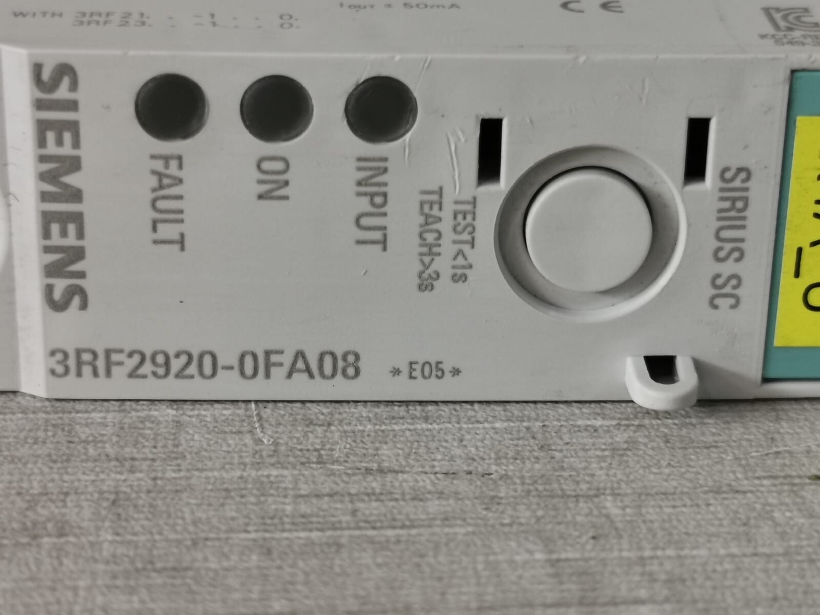 Siemens SIRIUS-SC SIEMENS 3RF2920-0FA08 SIRIUS SC 5