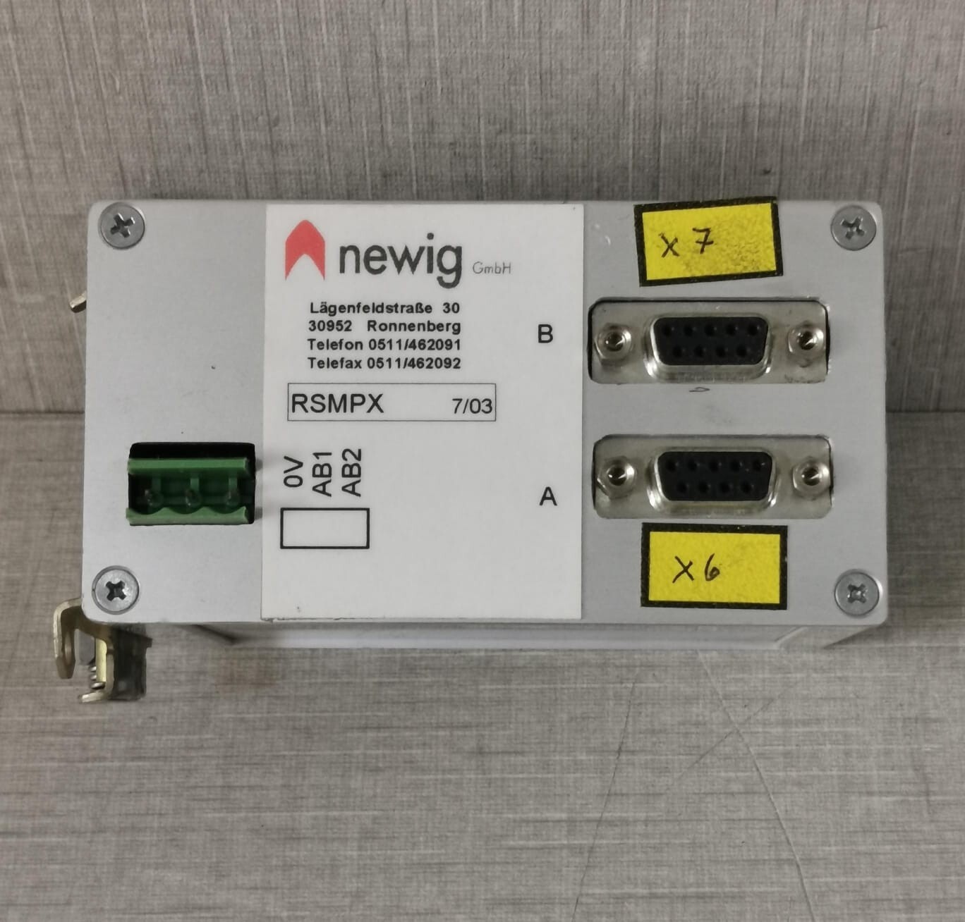 NEWIG RSMPX POWER SUPPLY