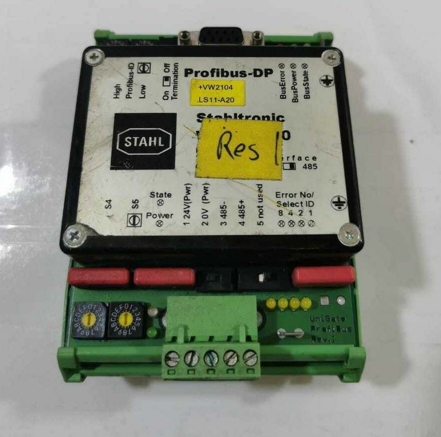 STAHL WCS PG210 STAHL Profibus-DP WCS PG110- WITH DAMAGED PART 3