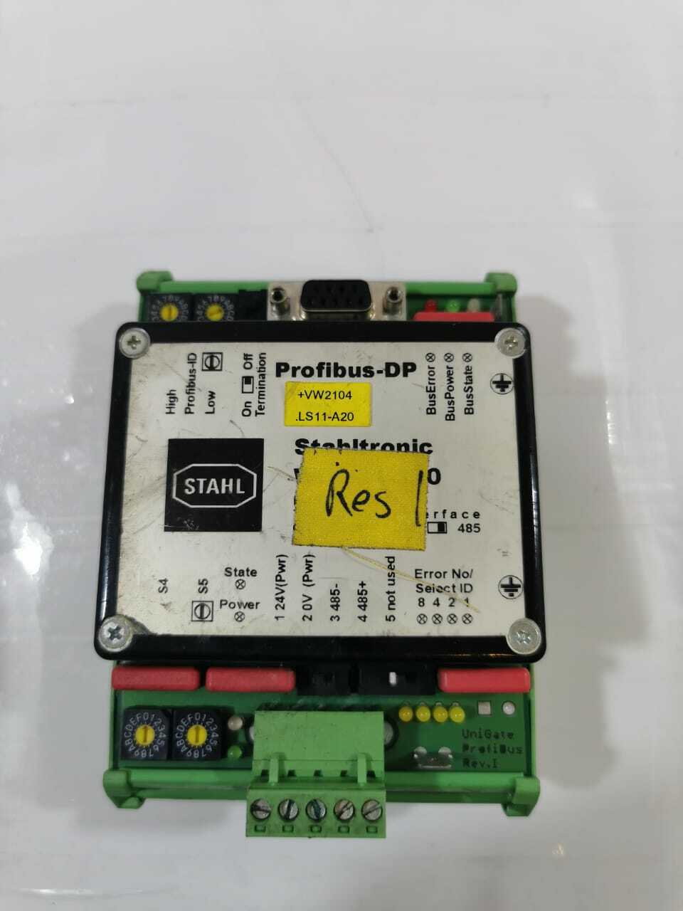 STAHL WCS PG210 STAHL Profibus-DP WCS PG110- WITH DAMAGED PART 4