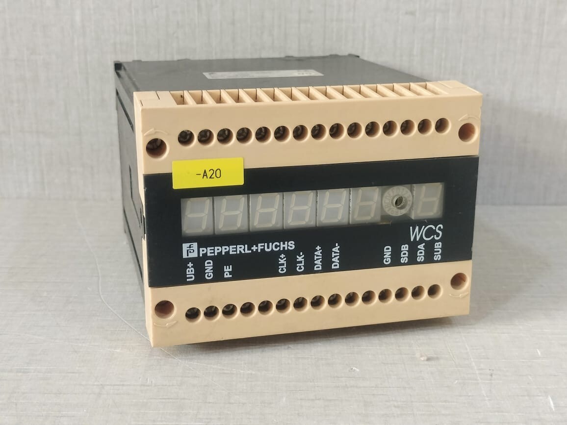 Pepperl+Fuchs WCS PEPPERL+FUCHS WCS INTERFACE MODULE 184096 2