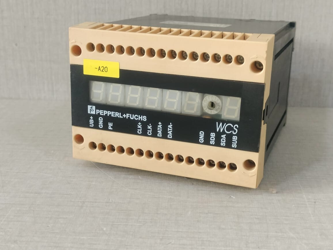 Pepperl+Fuchs WCS PEPPERL+FUCHS WCS INTERFACE MODULE 184096 3
