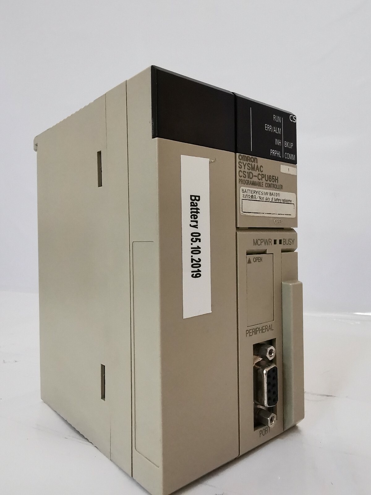 Omron CPU65H OMRON SYSMAC CS1D-CPU65H PROGRAMMABLE CONTROLLER 5