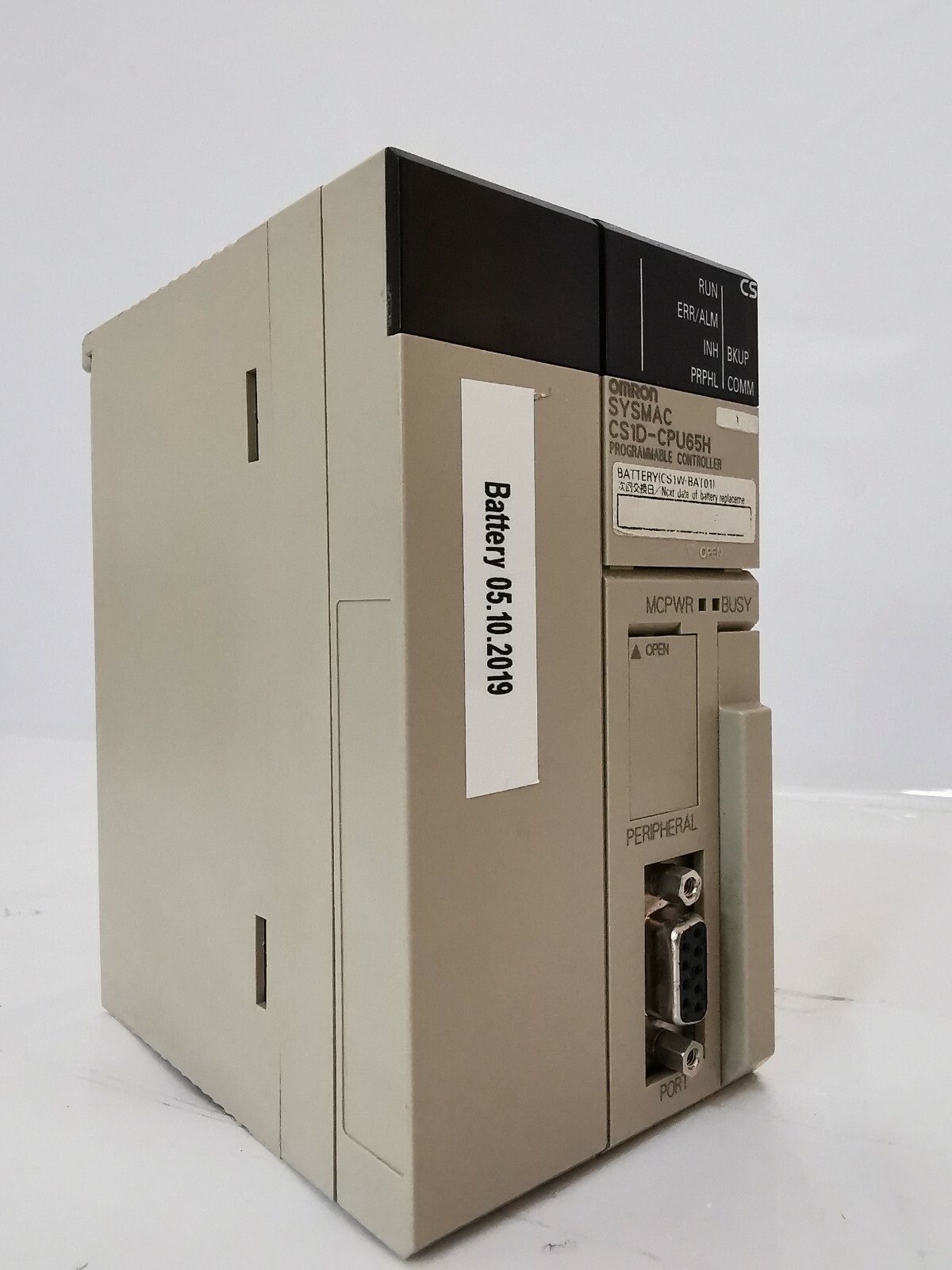 Omron CPU65H OMRON SYSMAC CS1D-CPU65H PROGRAMMABLE CONTROLLER 6