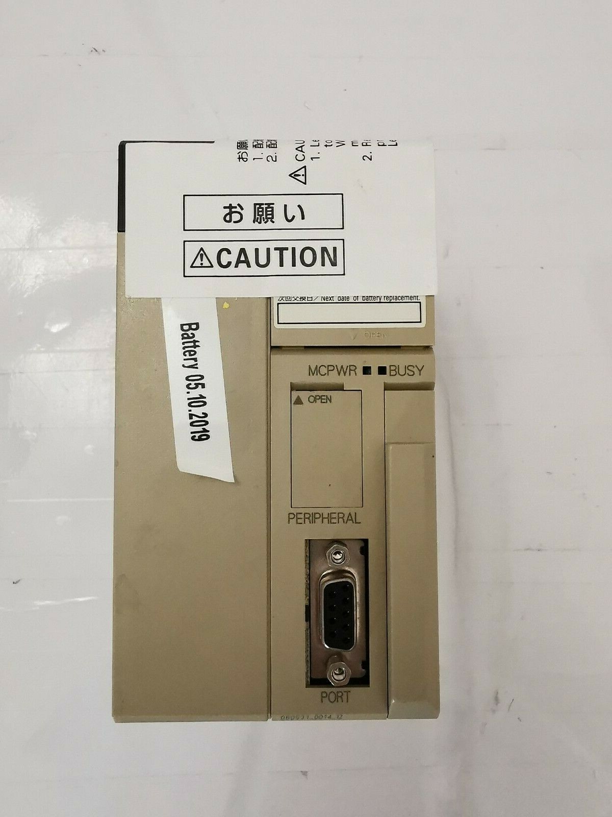 OMRON SYSMAC CS1D-CPU65H PROGRAMMABLE CONTROLLER