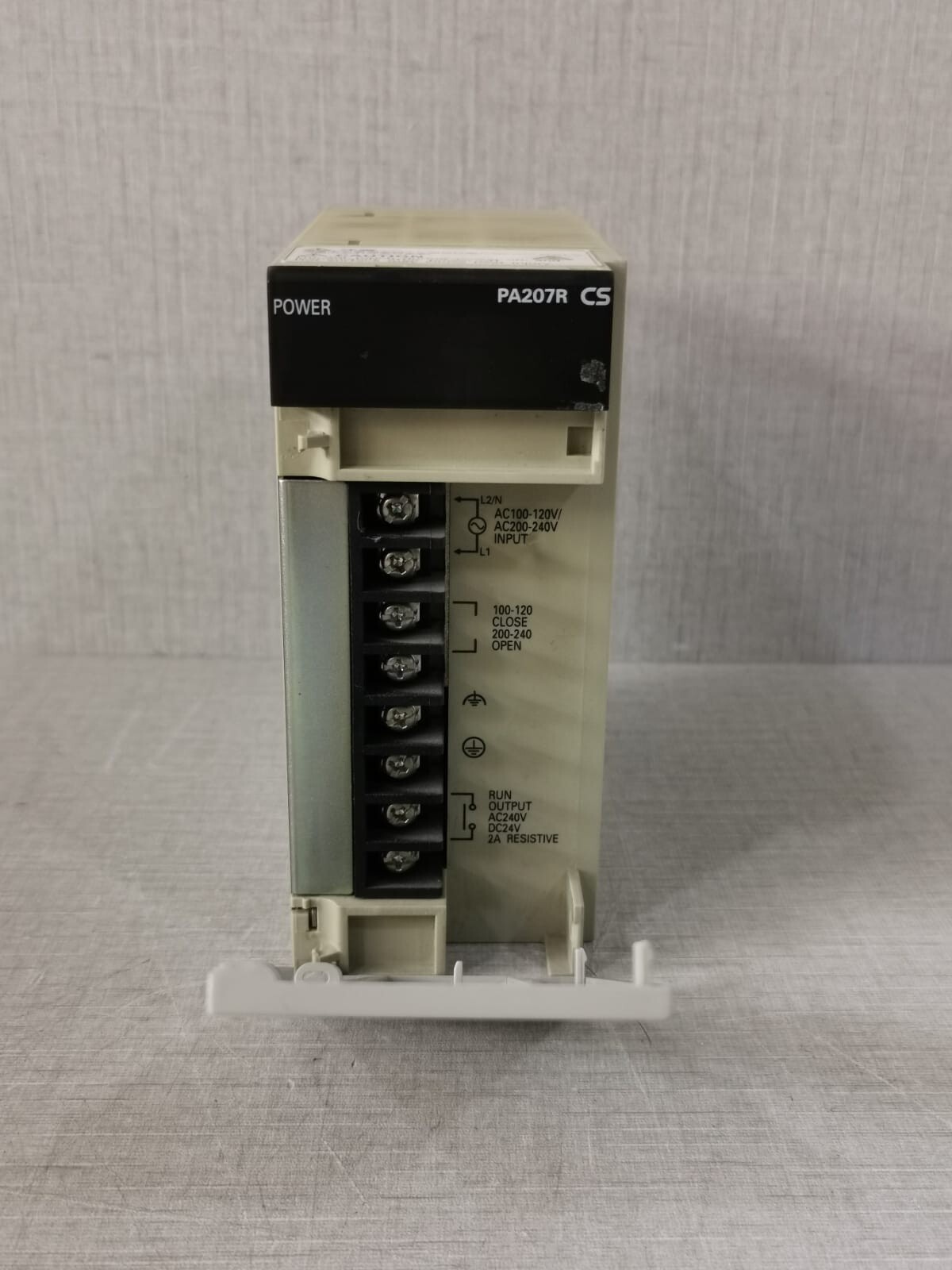 Omron UNIT-100 OMRON CS1D-PA207R POWER SUPPLY UNIT 100-120/200-240VAC 50/60Hz,150VA 6