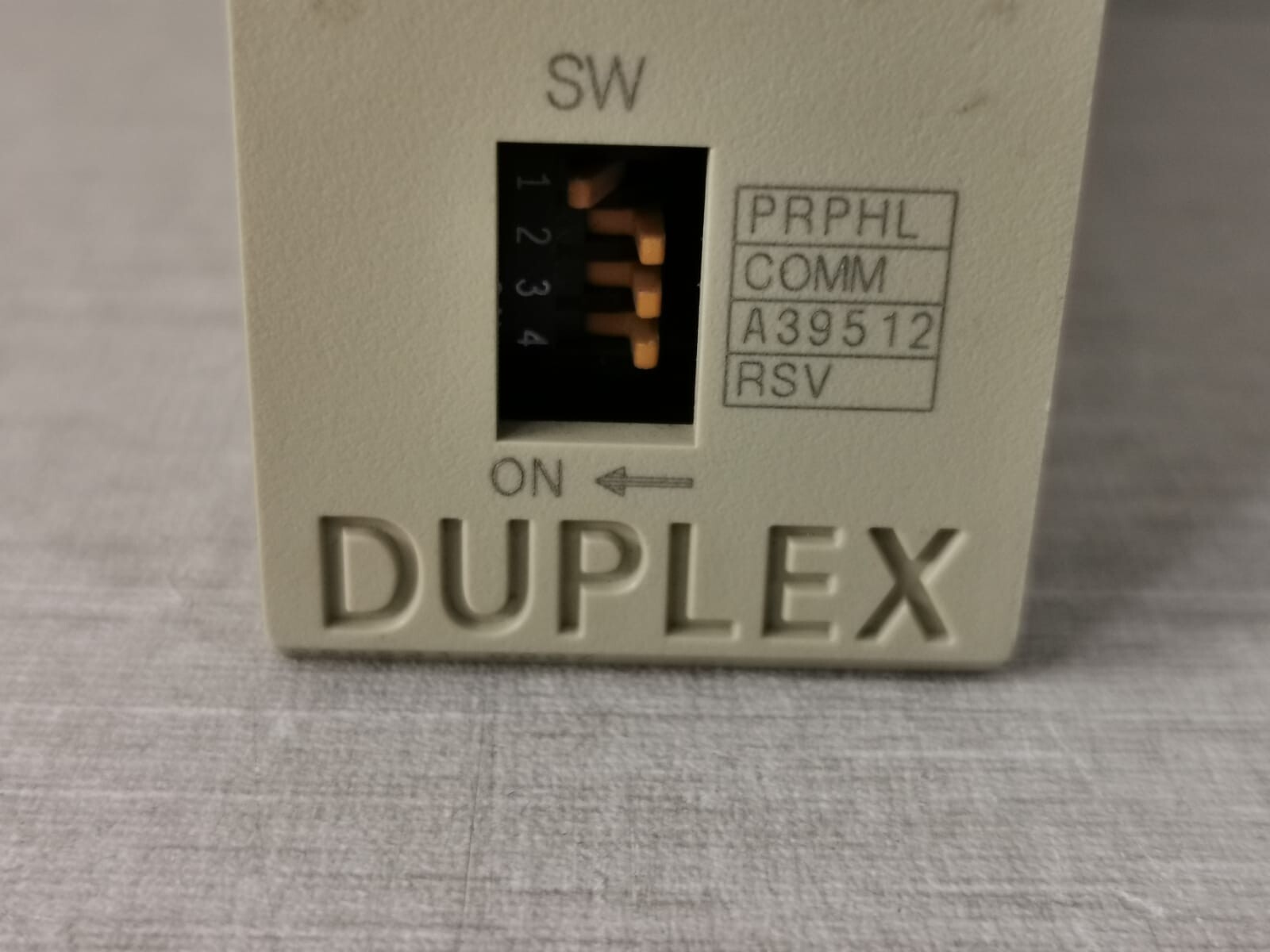 Omron DPL01 OMRON CS1D-DPL01 DUPLEX 06053 1_0007 DPL UNIT 4