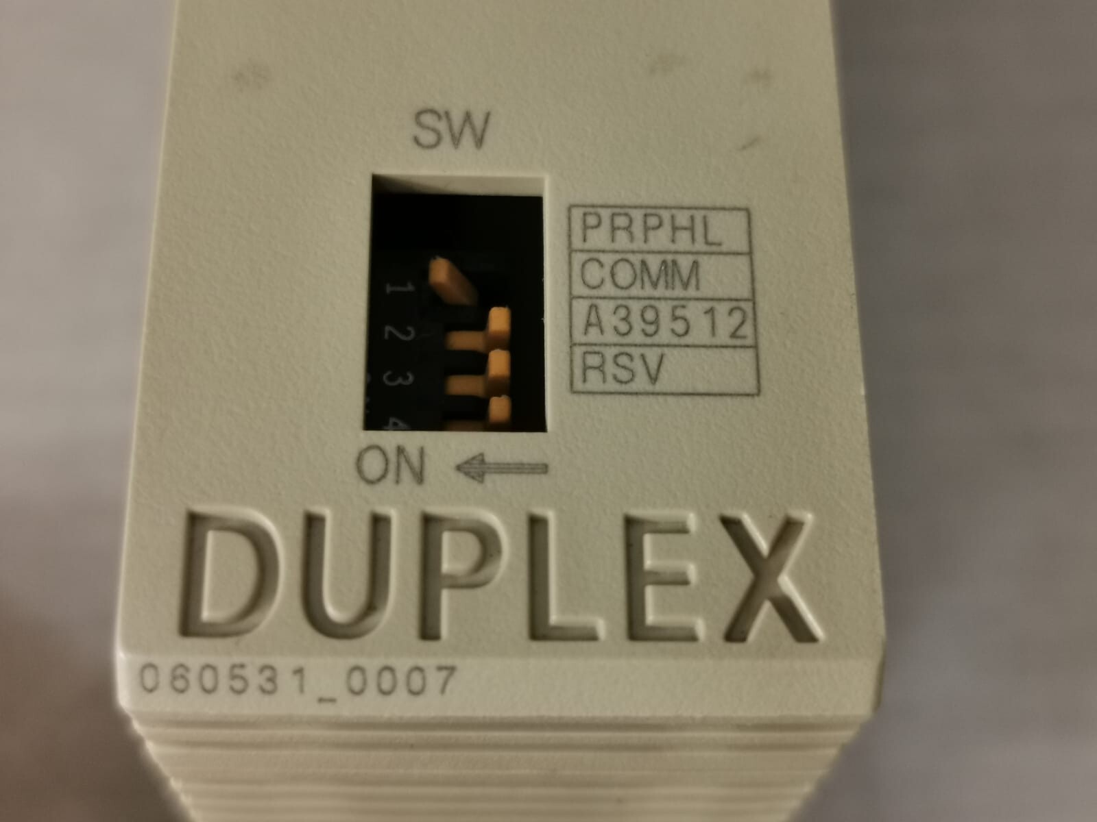 Omron DPL01 OMRON CS1D-DPL01 DUPLEX 06053 1_0007 DPL UNIT 5