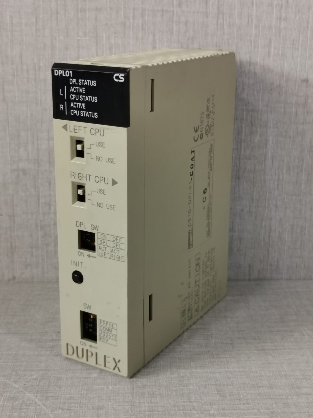 OMRON CS1D-DPL01 DUPLEX 06053 1_0007 DPL UNIT