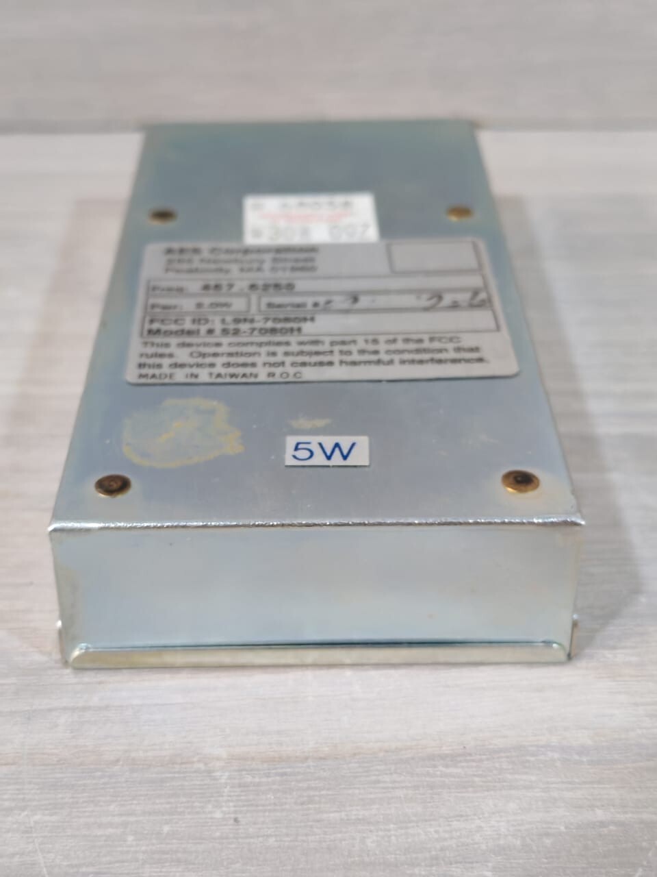 AES 52-7080H AES 52-7080H PWR:2.0W UHF TRANSCIEVER DATA RADIO 8