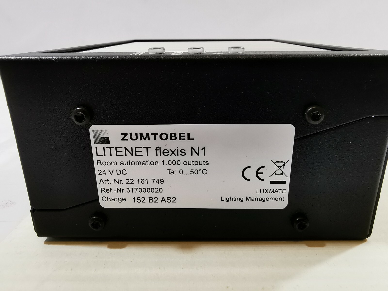 ZUMTOBEL 22161749 ZUMTOBEL LITENET 22161749 Flexis N1 Room Automation 24VDC 4