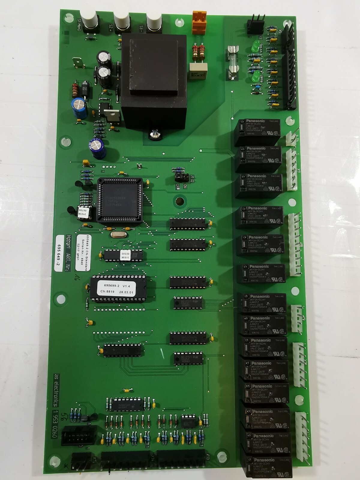 Hobart 695 649-2AS ELECTRONICS 1953 0260 PCB BOARD