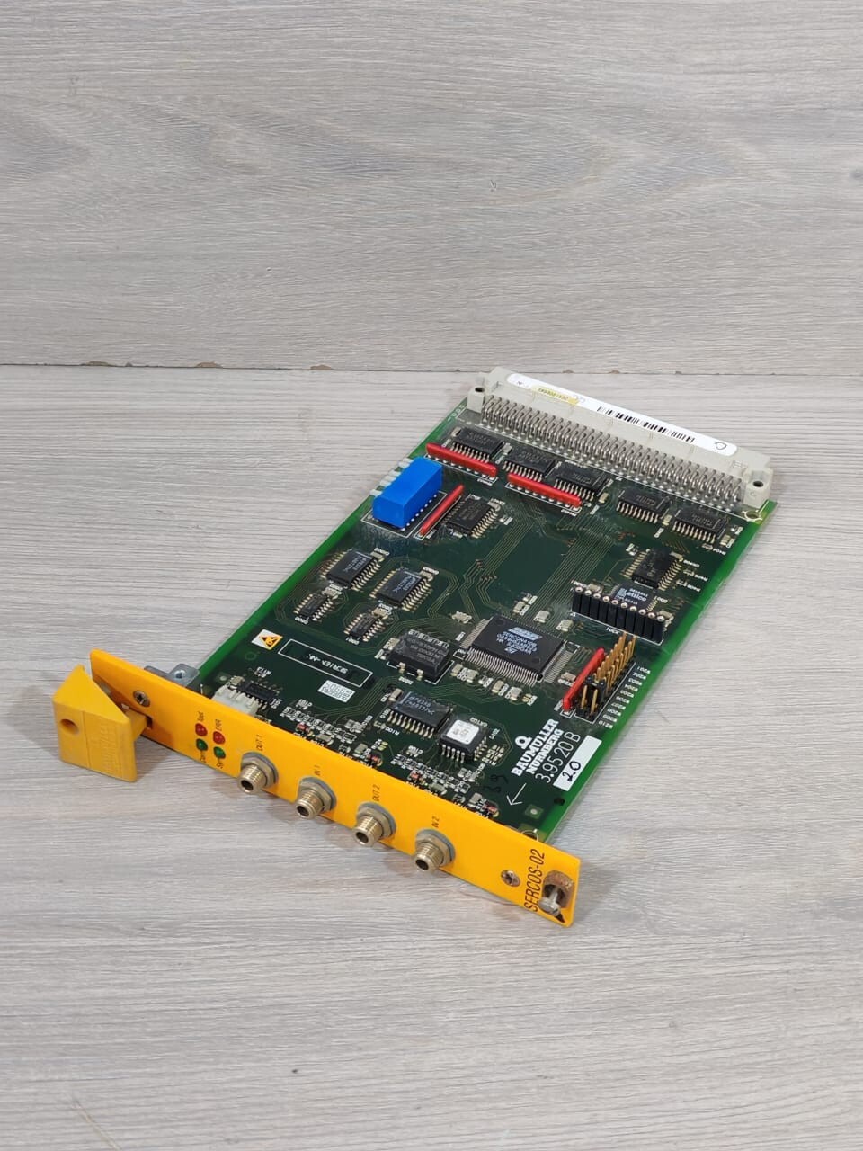 BAUMULLER 3.95 20 B  / 233967 BAUMULLER NURNBERG 3.95 20 B 233967 SERCOS-02 CONTROL BOARD 4