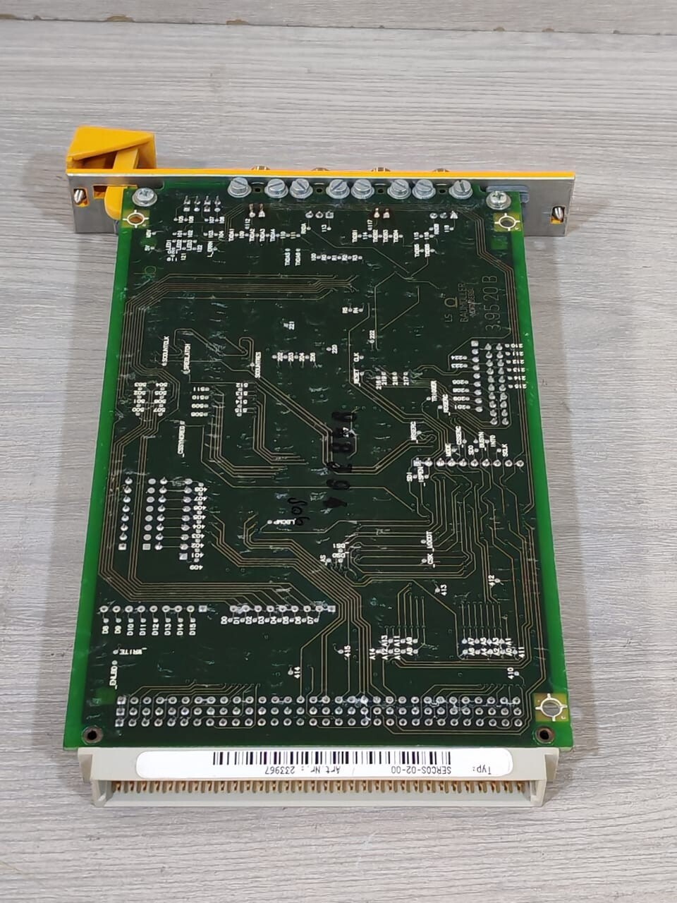 BAUMULLER 3.95 20 B  / 233967 BAUMULLER NURNBERG 3.95 20 B 233967 SERCOS-02 CONTROL BOARD 8