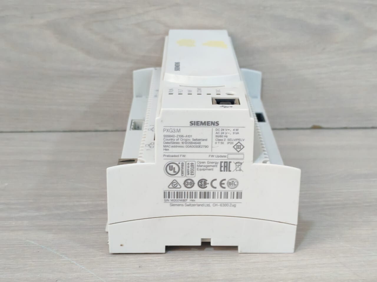 Siemens PXG3.M SIEMENS PXG3.M BACNET ROUTER 24V 7