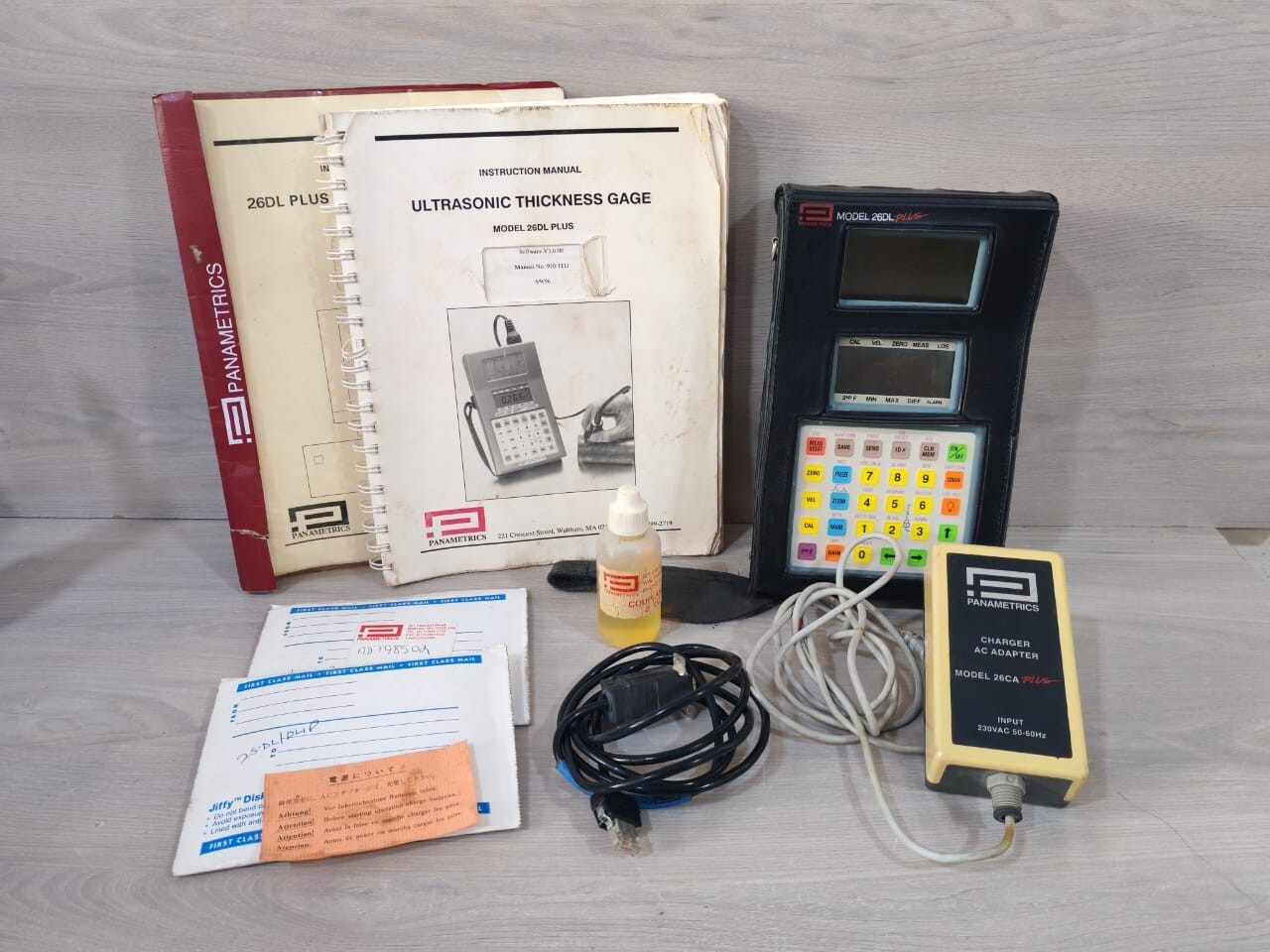 PANAMETRICS 26DL PLUS ULTRASONIC THICKNESS GAUGE - TRIED & TESTED